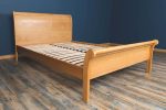 Mayfair solid Oak Sleigh Bed with slats