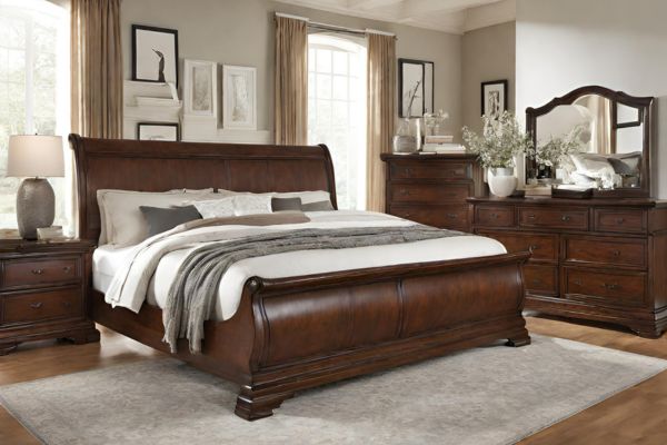 super king size wooden sleigh beds