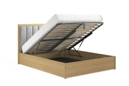 Anya Wooden Ottoman Bed Frame king size