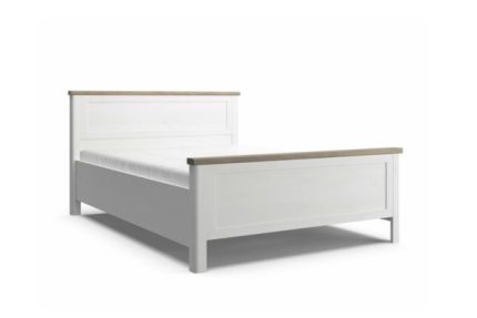 Genoa Wooden Bed Frame in white