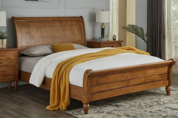 wooden sleigh beds category