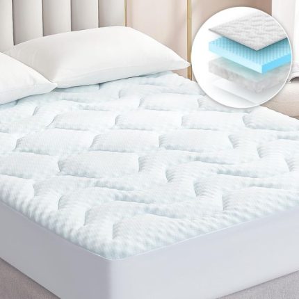 EHEYCIGA Memory Foam Mattress Topper