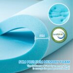ELEMUSE memory foam Mattress Topper