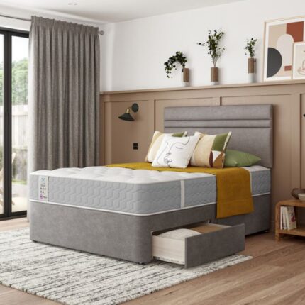 Sealy Columbia Ortho Firm Support Mattress in bedroom