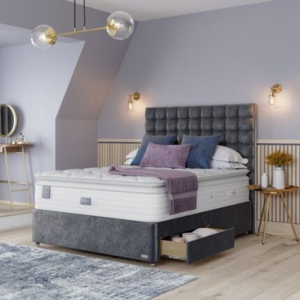 Staples and Co Refresh Eco Latex Pocket 3000 Mattress with divan bed