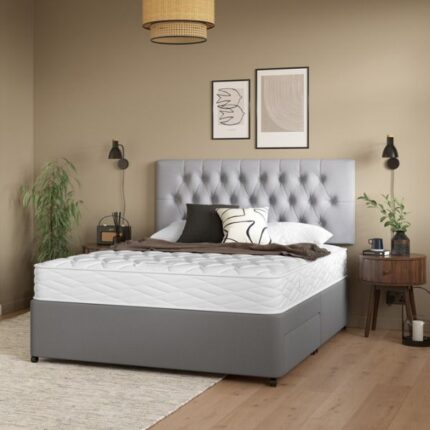 Braunton Memory Support Mattress with divan