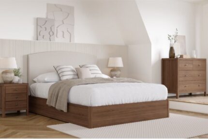Corrigan Curved Ottoman Bed Frame