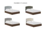 Corrigan Curved Ottoman Bed Frame color options