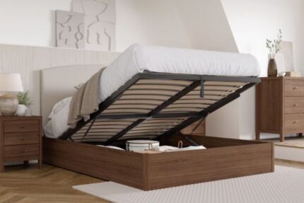 Corrigan Curved Ottoman Bed Frame