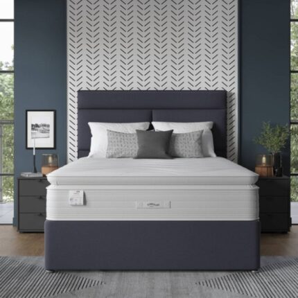 Slumberland Air 9.0 Memory Mattress with divan bed