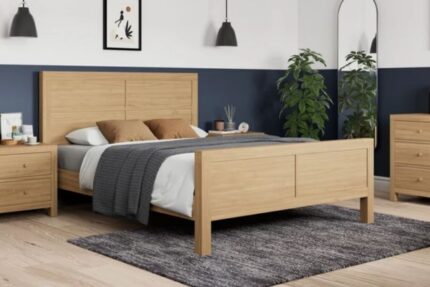 Quadrant Wooden Bed Frame