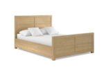 Quadrant Wooden Ottoman Bed Frame in ash finish